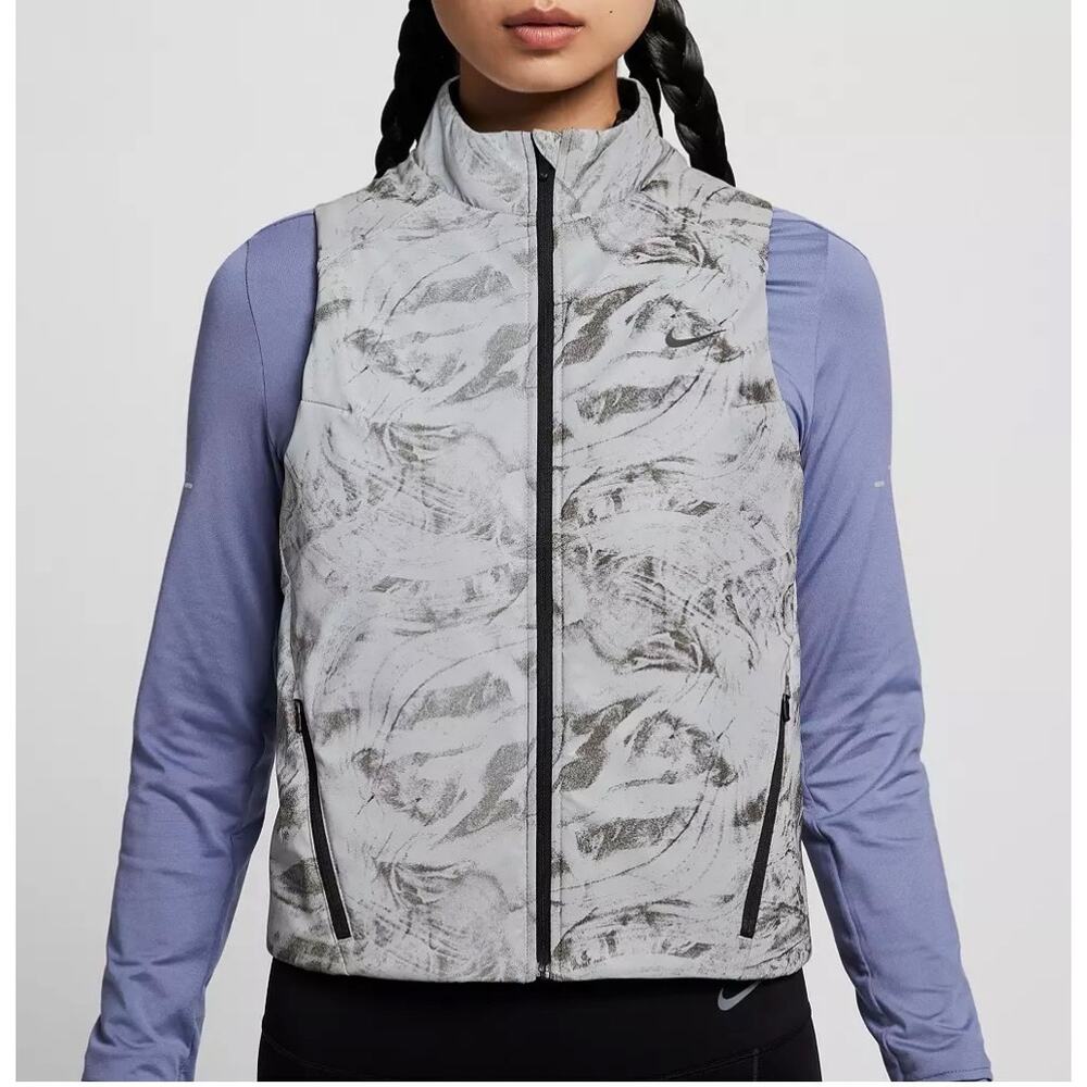 Nike Swift Therma-Fit ADV Reflective Running Vest Women's Medium - Picture 2 of 9
